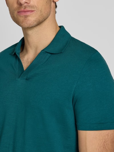 MCNEAL Slim Fit Poloshirt mit V-Ausschnitt Bottle 3