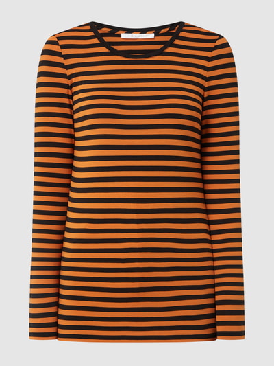 Joseph Janard Longsleeve mit Stretch-Anteil  Dunkel Orange 2