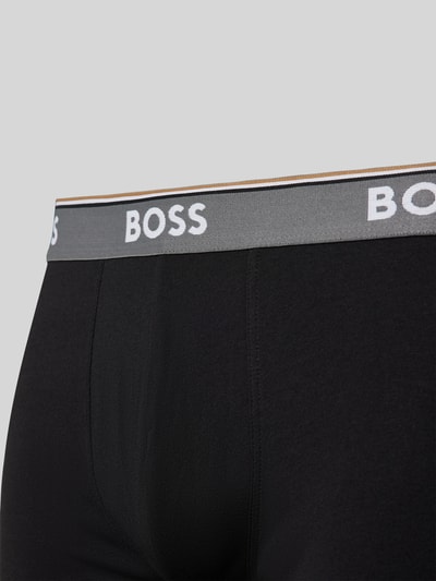 BOSS Boxershorts mit elastischem Logo-Bund im 3er-Pack Black 2