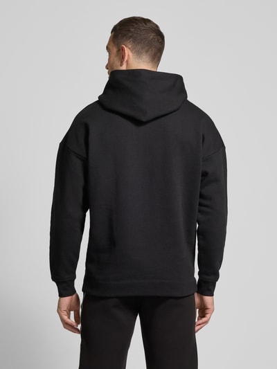 Guess Activewear Hoodie mit Label-Detail Modell 'DALIM' Black 5