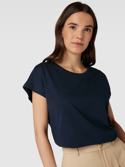 Montego T-shirt met ronde hals Donkerblauw - 3