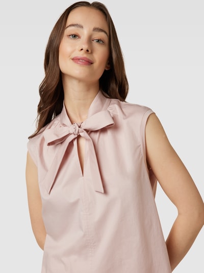Luisa Cerano Blusentop mit Schleifen-Detail Rose 3