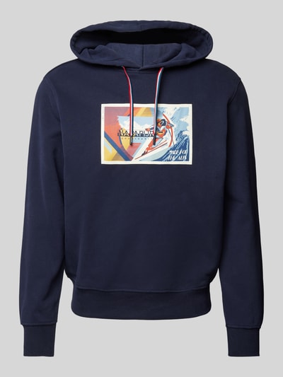 Napapijri Hoodie met capuchon Marineblauw - 1