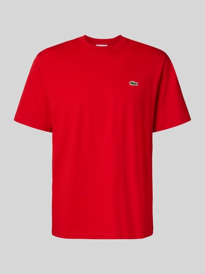 Lacoste Koszulka polo Regular Fit z czystej bawełny Czerwony 2