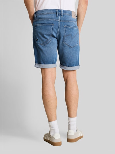 Tom Tailor Denim Slim Fit Jeansshorts aus Baumwoll-Mix Modell 'TTPIERS SLIM' Jeansblau 5