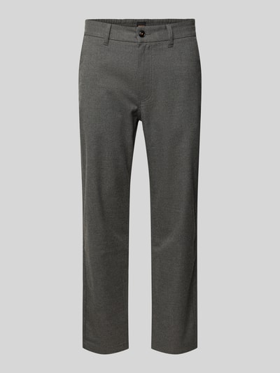 BOSS Orange Tapered Chino mit Viskose-Anteil Modell 'CHINO-TAPERED' Anthrazit 2