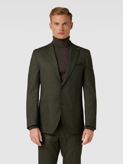 Carl Gross Regular fit colbert met borstzak, model 'Tedrick' Groen - 4