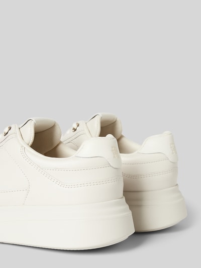 Tommy Hilfiger Ledersneaker mit Label-Applikation Modell 'LUX POINTY' Weiss 2