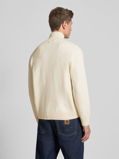 Jack & Jones Gebreide pullover met ribboorden, model 'NORREBRO'' Offwhite - 5