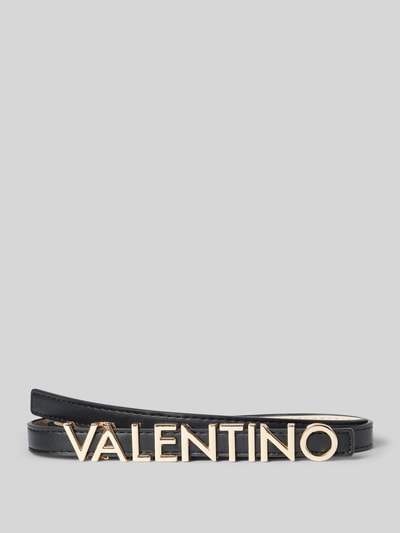 VALENTINO BAGS Riem met labelapplicatie, model 'BELTY LOGO' Zwart - 1