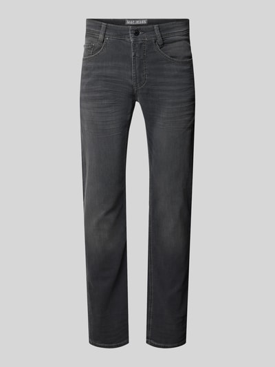 MAC Jeans in 5-pocketmodel, model 'ARNE' Donkergrijs - 2