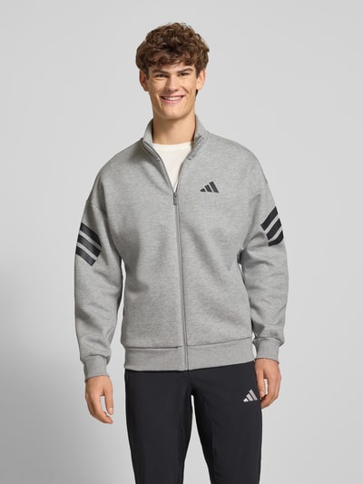 adidas Sportswear Sweatjack met ritssluiting Middengrijs - 4