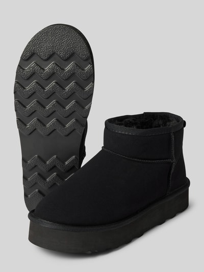 Only Snow Boots aus synthetischem Wildleder Modell 'FELICIA' Black 4