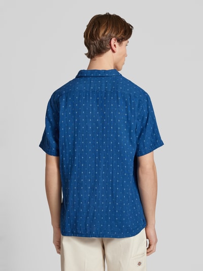 Levi's® Relaxed fit vrijetijdsoverhemd met borstzak, model 'THE SUNSET CAMP' Marineblauw - 5