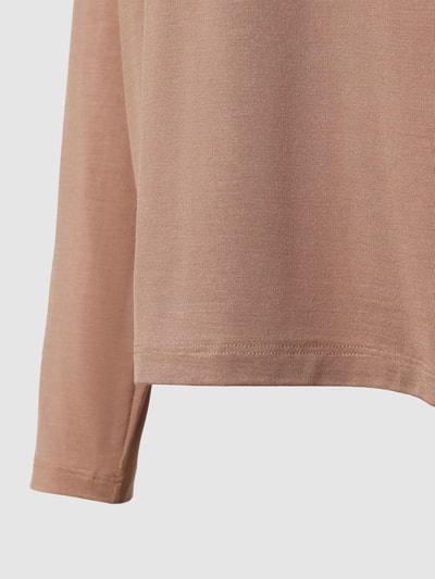 Schiesser Pyjamabovendeel in effen design Taupe - 2