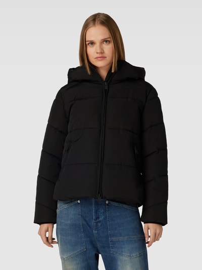 WITHBLACK Steppjacke mit Kapuze Black 4