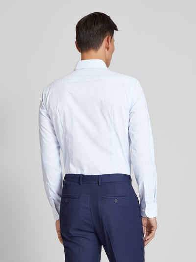 BOSS Slim Fit Freizeithemd mit Kentkragen Modell 'Hank' Bleu 5