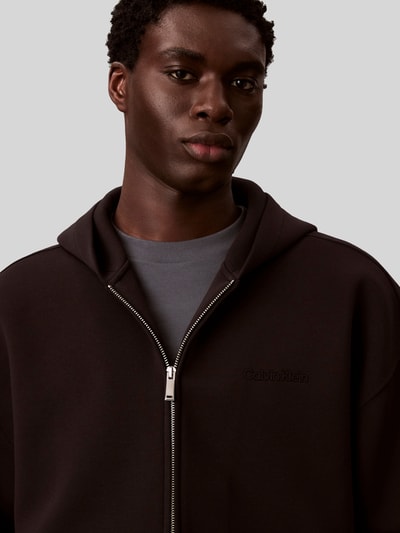 CK Calvin Klein Sweatjacke mit Zweiwege-Reißverschluss Black 6