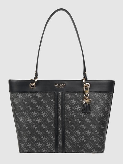 Guess Shopper mit Allover-Logo Black 1