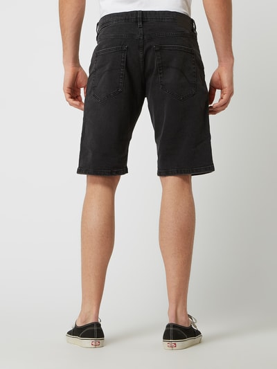 edc By Esprit Straight Fit Jeansshorts mit Stretch-Anteil  Dunkelblau 5