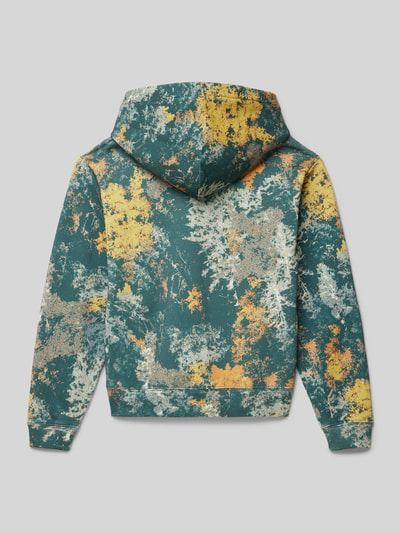 Calvin Klein Jeans Hoodie met labelprint, model 'CITY PARK' Groen - 3