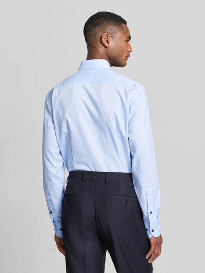 OLYMP Regular Fit Business-Hemd mit Button-Down-Kragen Bleu 5