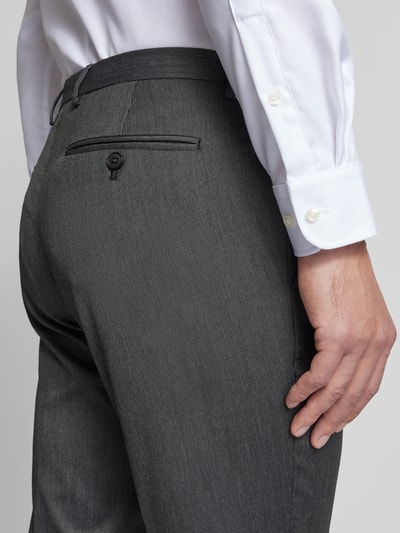 MCNEAL Pantalon met persplooien Antraciet - 3