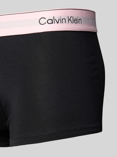 Calvin Klein Underwear Trunks mit elastischem Logo-Bund im 5er-Pack Black 2