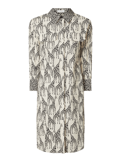 Riani Blusenkleid mit Animal-Print Offwhite 2