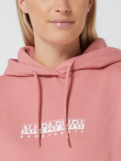 Napapijri Oversized Hoodie mit Logo Fuchsia 3