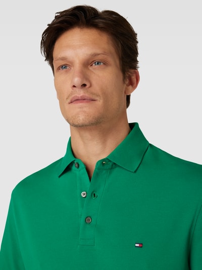 Tommy Hilfiger Slim fit poloshirt, model '1985' Lichtgroen - 3