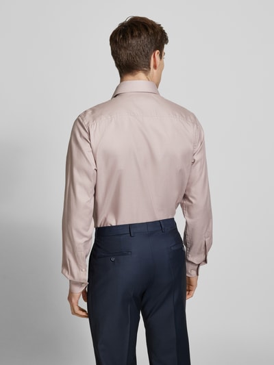 Profuomo Slim Fit Business-Hemd mit Kentkragen Modell 'Cutaway' Rose 5