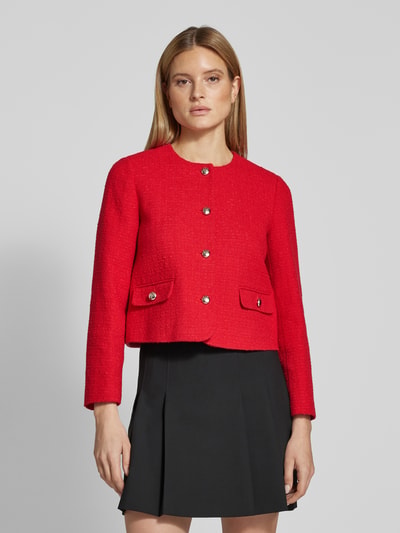 JOOP! Regular Fit Blazer mit Rundhalsausschnitt Modell 'Jodi2' Rot 4