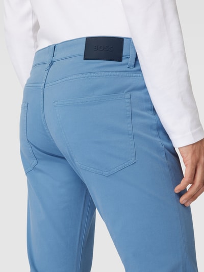 BOSS Slim fit jeans in 5-pocketmodel, model 'Delaware' Blauw - 3