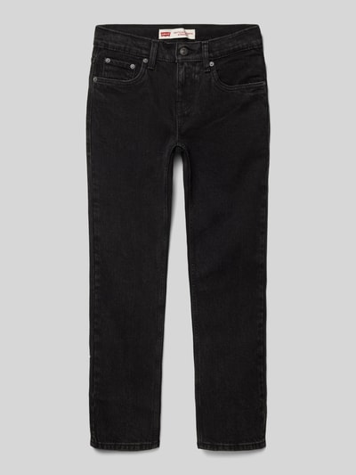 Levi’s® Kids Straight fit jeans in 5-pocketmodel Zwart - 1