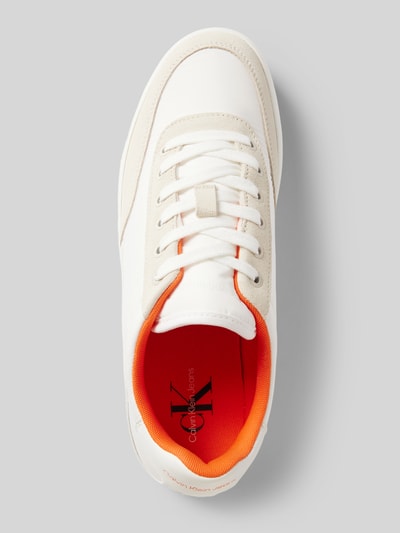 Calvin Klein Jeans Sneaker mit Label-Print Offwhite 3