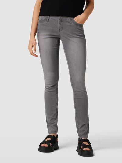 Buena Vista Jeans met 5-pocketmodel, model 'Florida' Lichtgrijs - 4