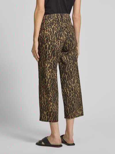 Angels Spodnie o skróconym kroju z wpuszczanymi kieszeniami model ‘Linn’ Beżowy 5