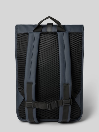 RAINS Rolltop-rugzak met verstelbare schouderbanden Marineblauw - 4