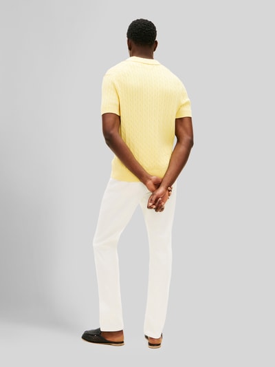 Tommy Hilfiger Poloshirt mit Logo Detail GELB 5