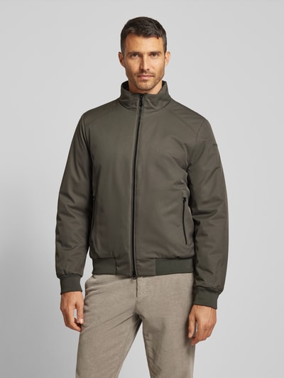 Geox Jacke mit Stehkragen Oliv 4