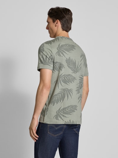 Lerros T-Shirt mit Strukturmuster Lind 5