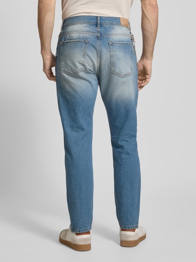 Antony Morato Cropped Slim Fit Jeans mit Ketten-Detail Jeansblau 5