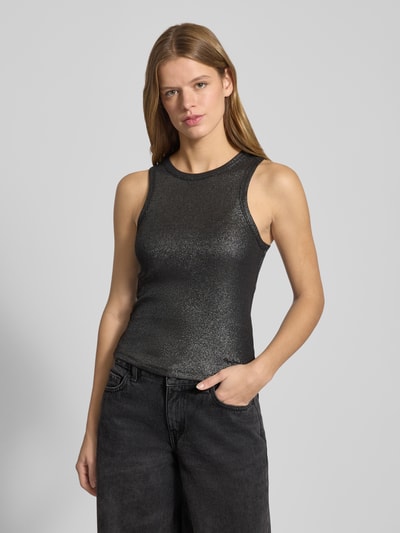 Pepe Jeans Slim Fit Tank Top aus Baumwoll-Mix Modell 'BIRDEY' Black 4