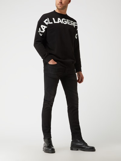 Karl Lagerfeld Sweatshirt mit Logo-Print  Black 1