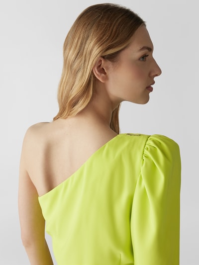 Dsquared2 Minikleid im One-Shoulder-Look Hellgruen 3