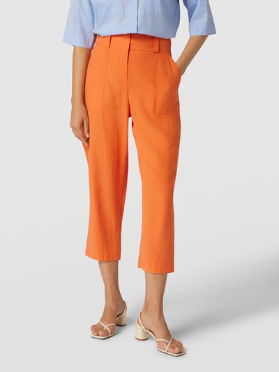 comma Culotte mit Eingrifftaschen Dunkelorange 4