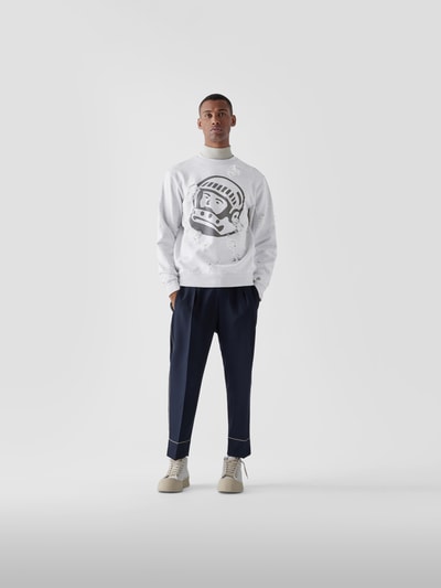 Billionaire Boys Club Sweatshirt im Destroyed-Look Hellgrau 1