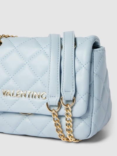 VALENTINO BAGS Torba tote z aplikacją z logo model ‘OCARINA’ Błękitny 2