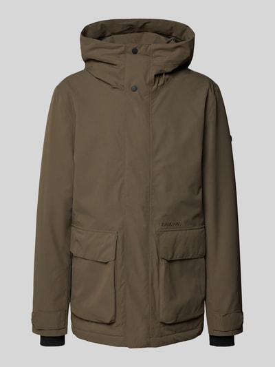 Didriksons Jacke mit Pattentaschen Modell 'LIAM' Dunkelbraun 2
